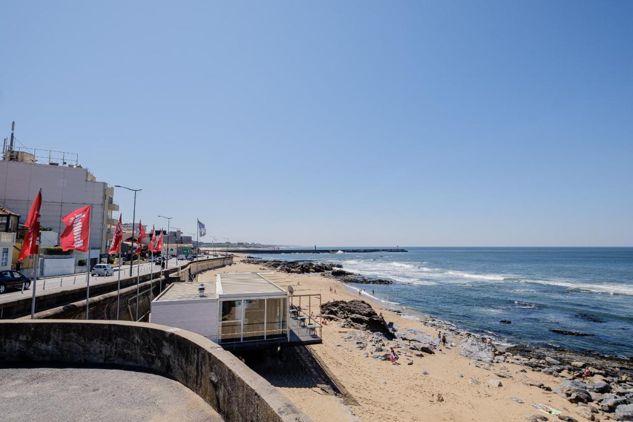 Boutique Rentals- Bliss By The Sea Apt- Ocean Views In Foz Beach Porto Exterior foto